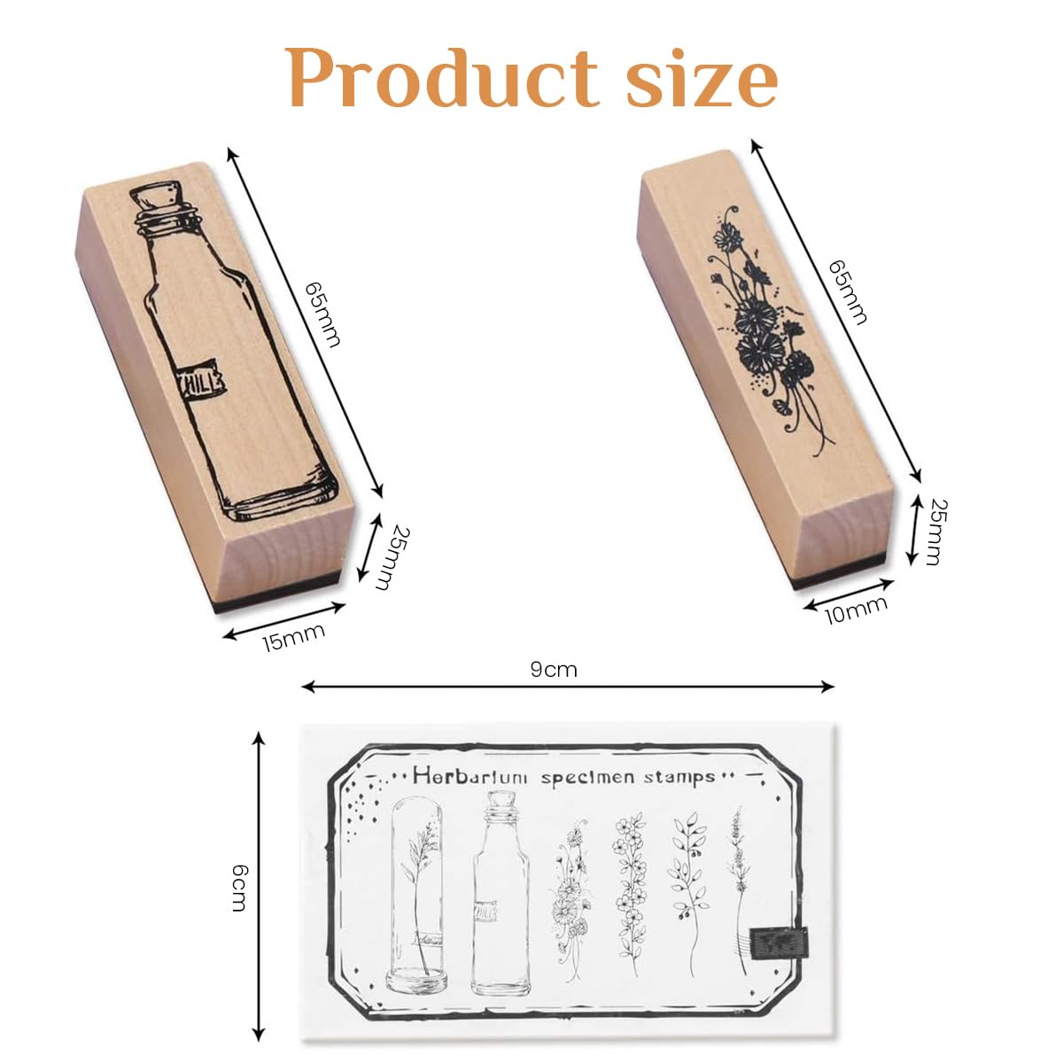 Climberty 7 Pcs Vintage Wooden Rubber Stamps, Plant & Flower Decorative Mounted Rubber Stamp Set for DIY Craft, Letters Diary and Craft Scrapbooking Climberty 7 Pcs Vintage Wooden Rubber Stamps, Plant & Flower Decorative Mounted Rubber Stamp Set for DIY Craft, Letters Diary and Craft Scrapbooking